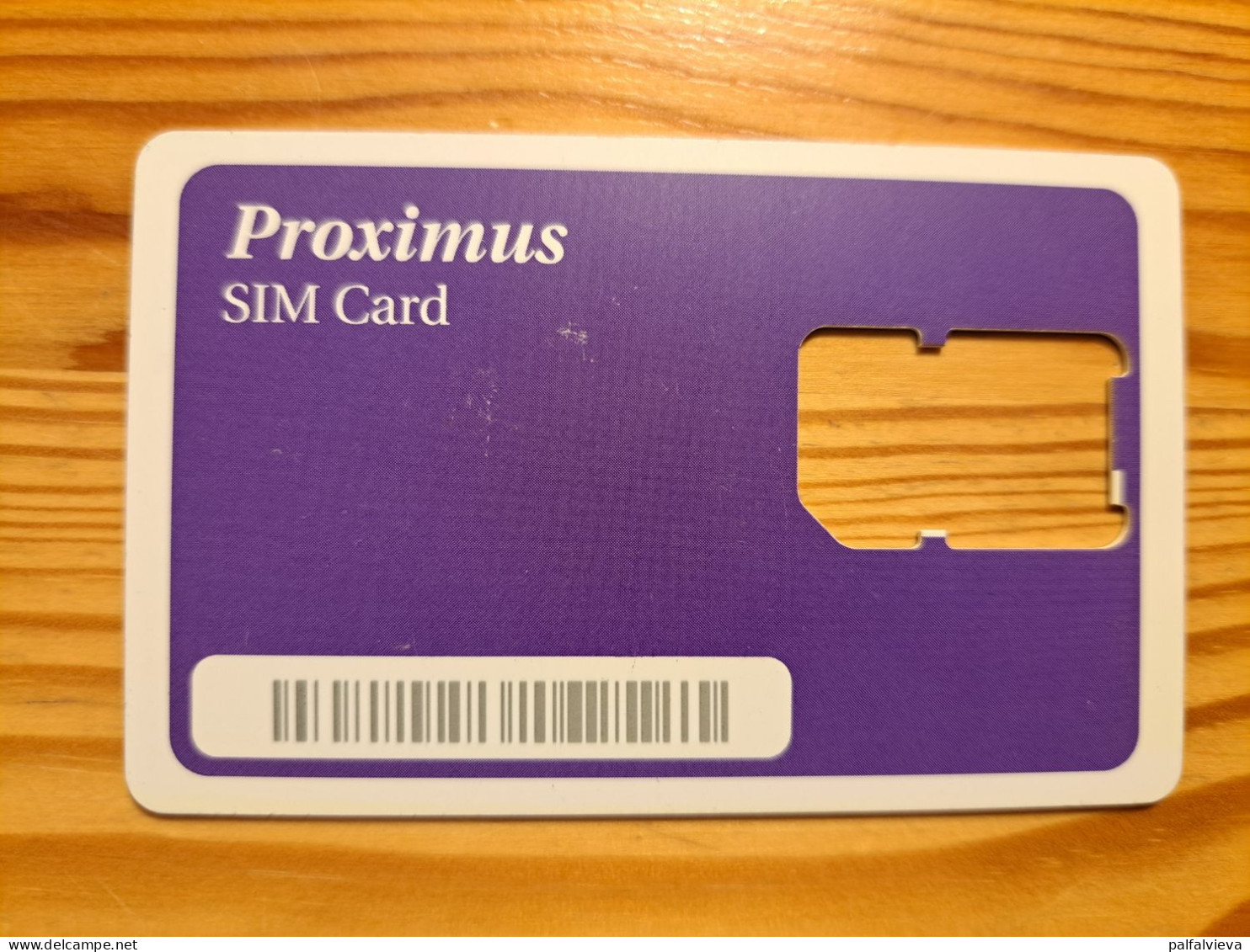 GSM SIM Phonecard Belgium, Proximus - Without Chip - [2] Prepaid & Refill Cards