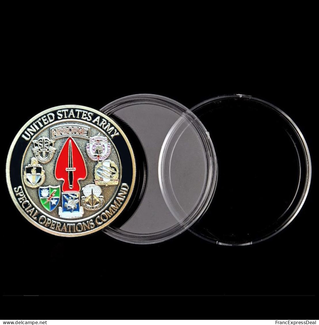 Pièce Médaille NEUVE - Etats-Unis US Army Airborne Special Operations Command