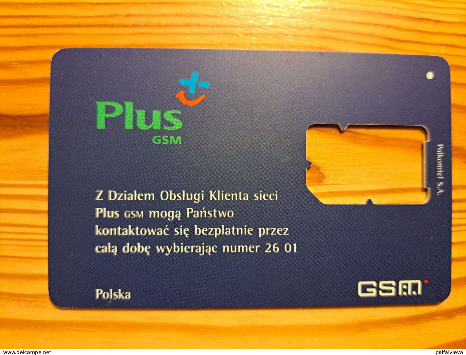 GSM SIM Phonecard Poland, Plus - Without Chip - Pologne