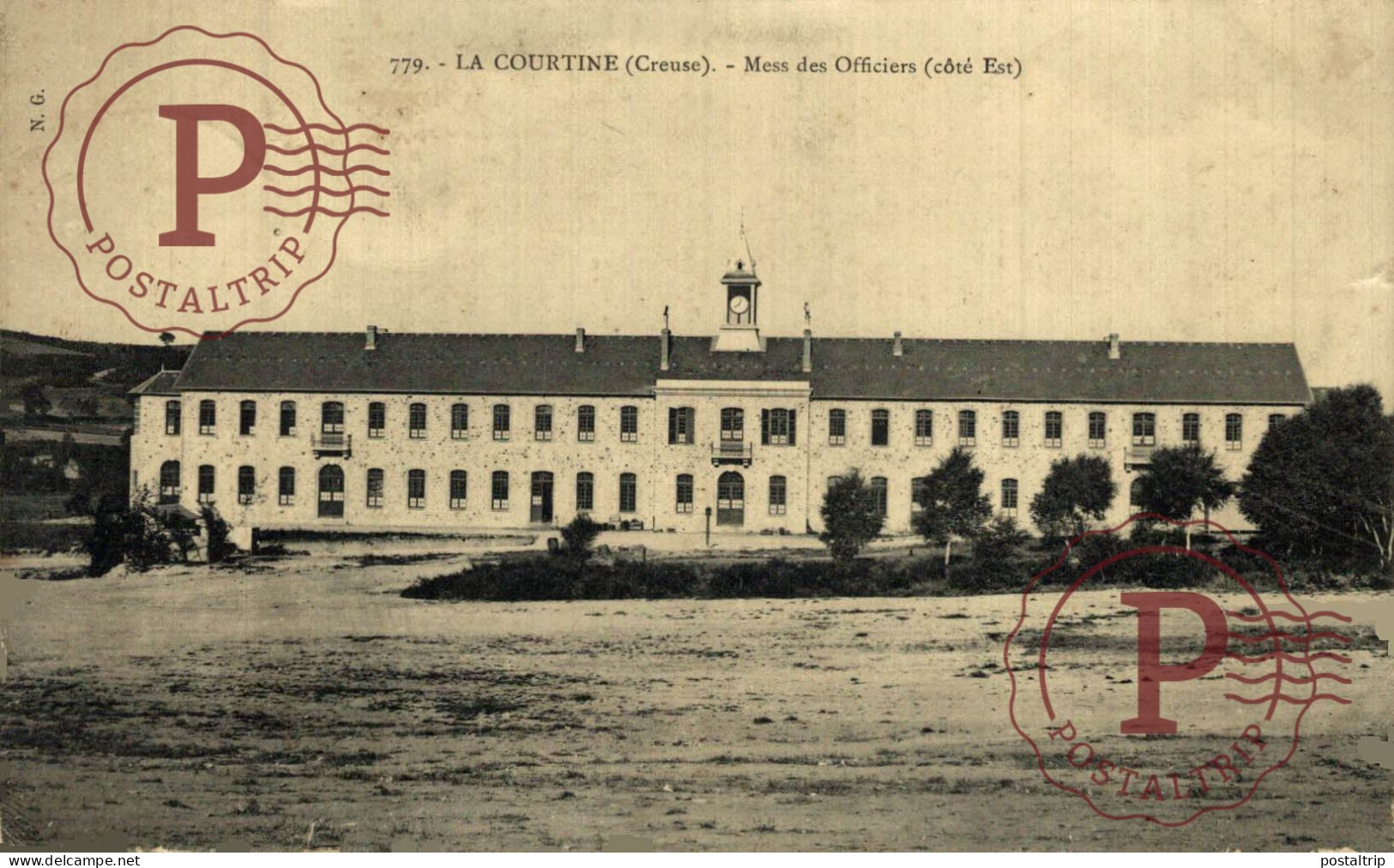 Camp Militaire De La Courtine - Mess Des Officiers. MILITAR. MILITAIRE - Kasernen