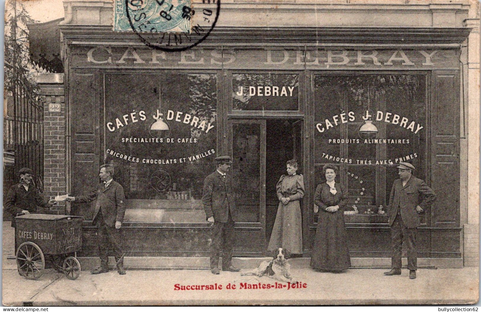 SELECTION -  MANTES LA JOLIE  -  Cafés J - DEBRAY. - Mantes La Jolie