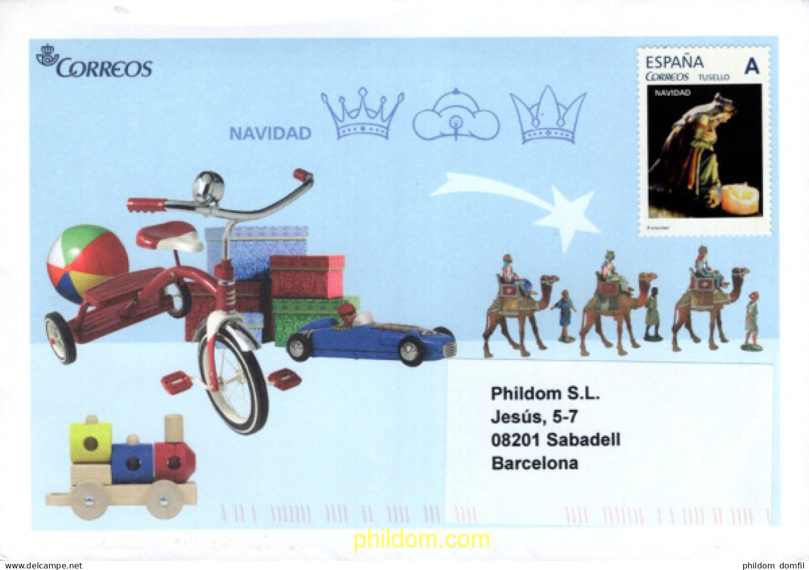 716059 MNH ESPAÑA Privados 2016 NAVIDAD - Unused Stamps