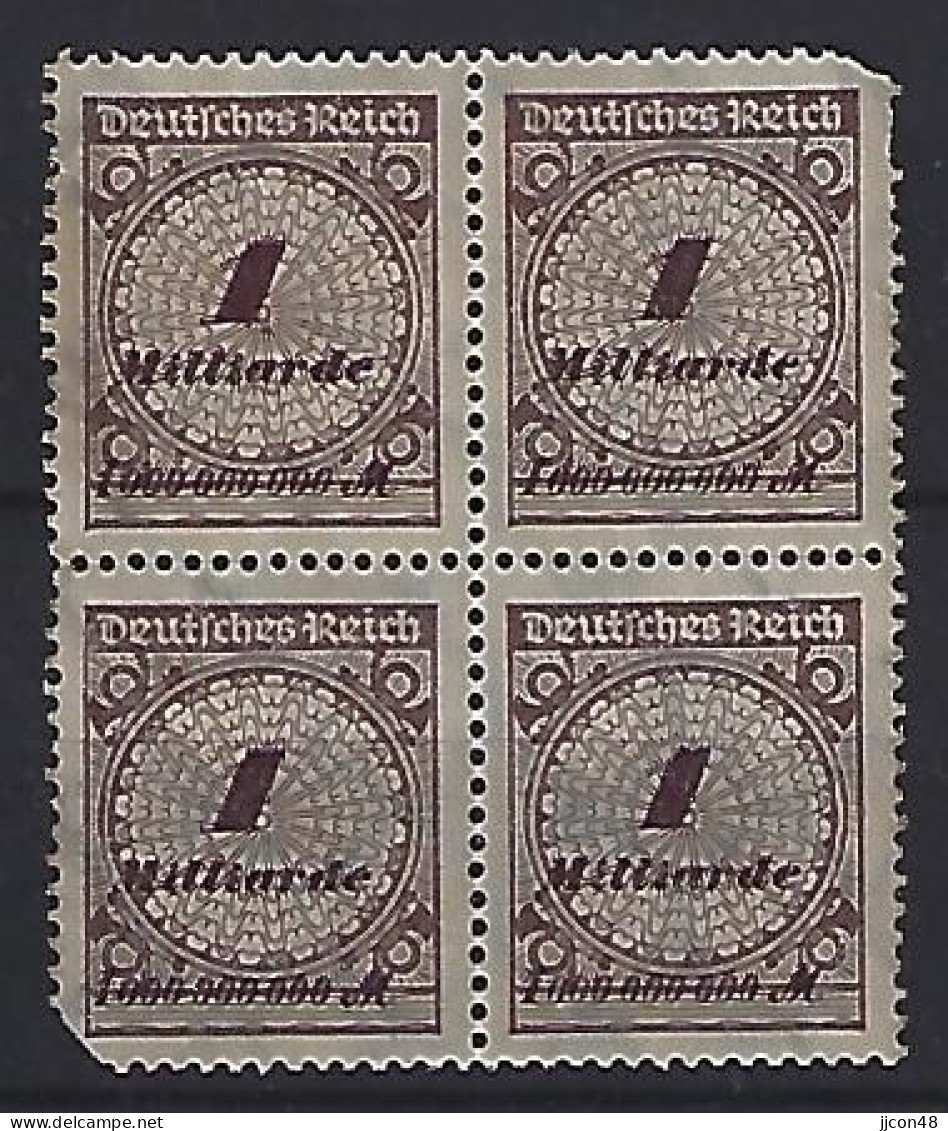 Germany 1923 Okt-Nov (*) MNG  Mi.325 - Ungebraucht