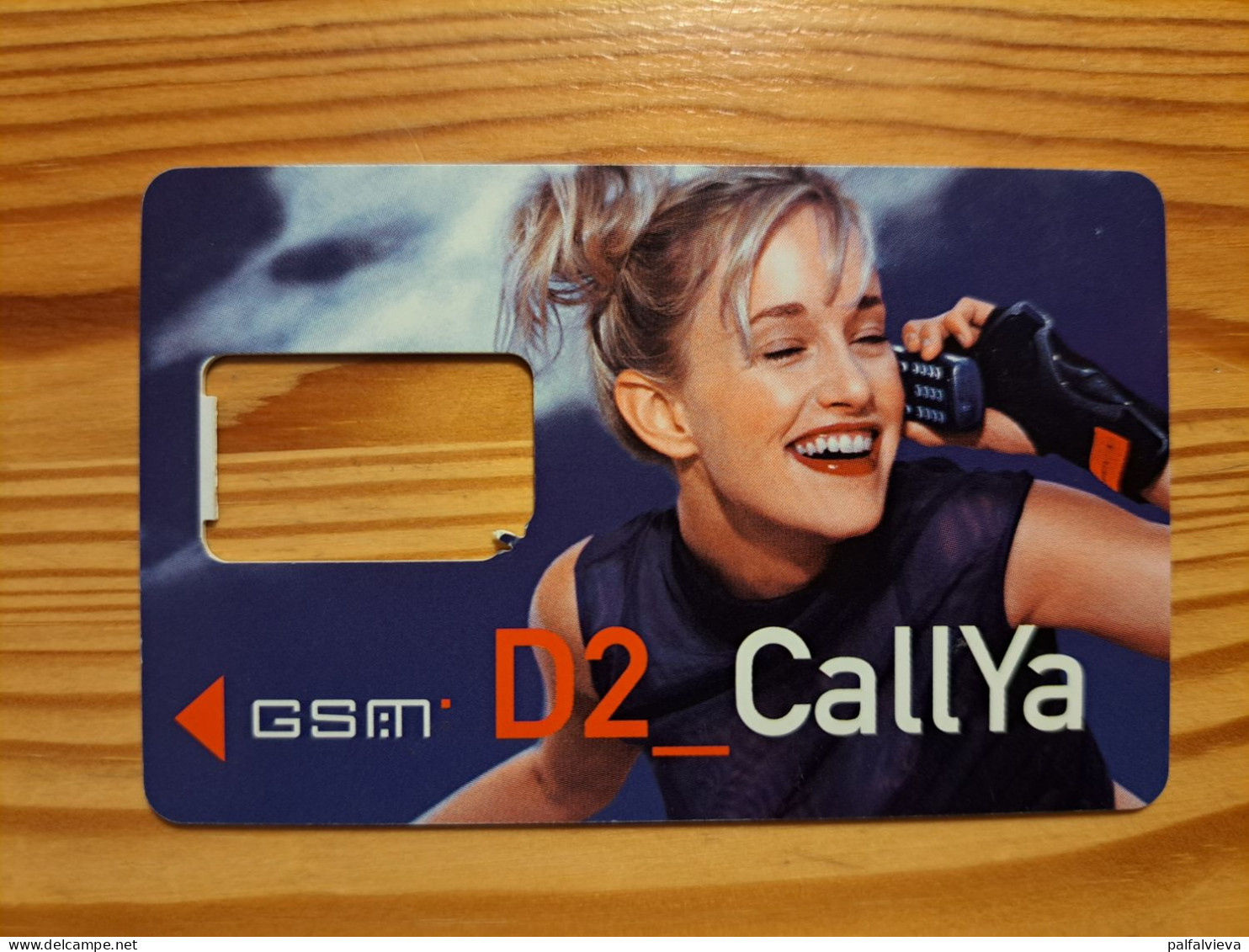 GSM SIM Phonecard Germany, D2 CallYa - Woman - Without Chip - GSM, Cartes Prepayées & Recharges