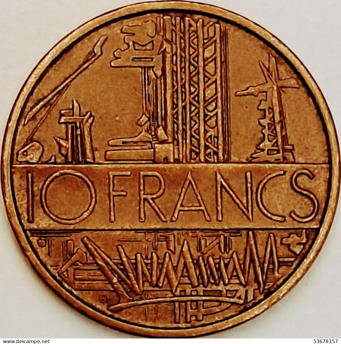 France - 10 Francs 1974, KM# 940 (#4346) - 10 Francs