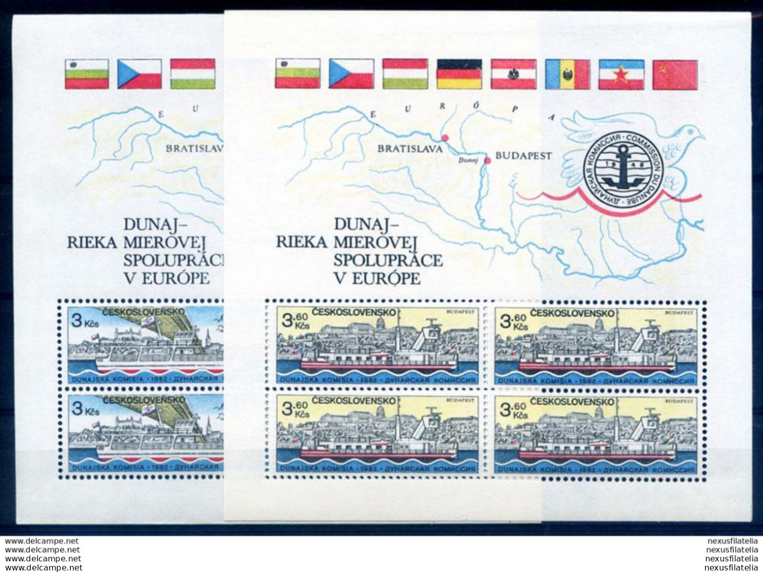 Commissione Europea Sul Danubio 1982. - Sonstige & Ohne Zuordnung