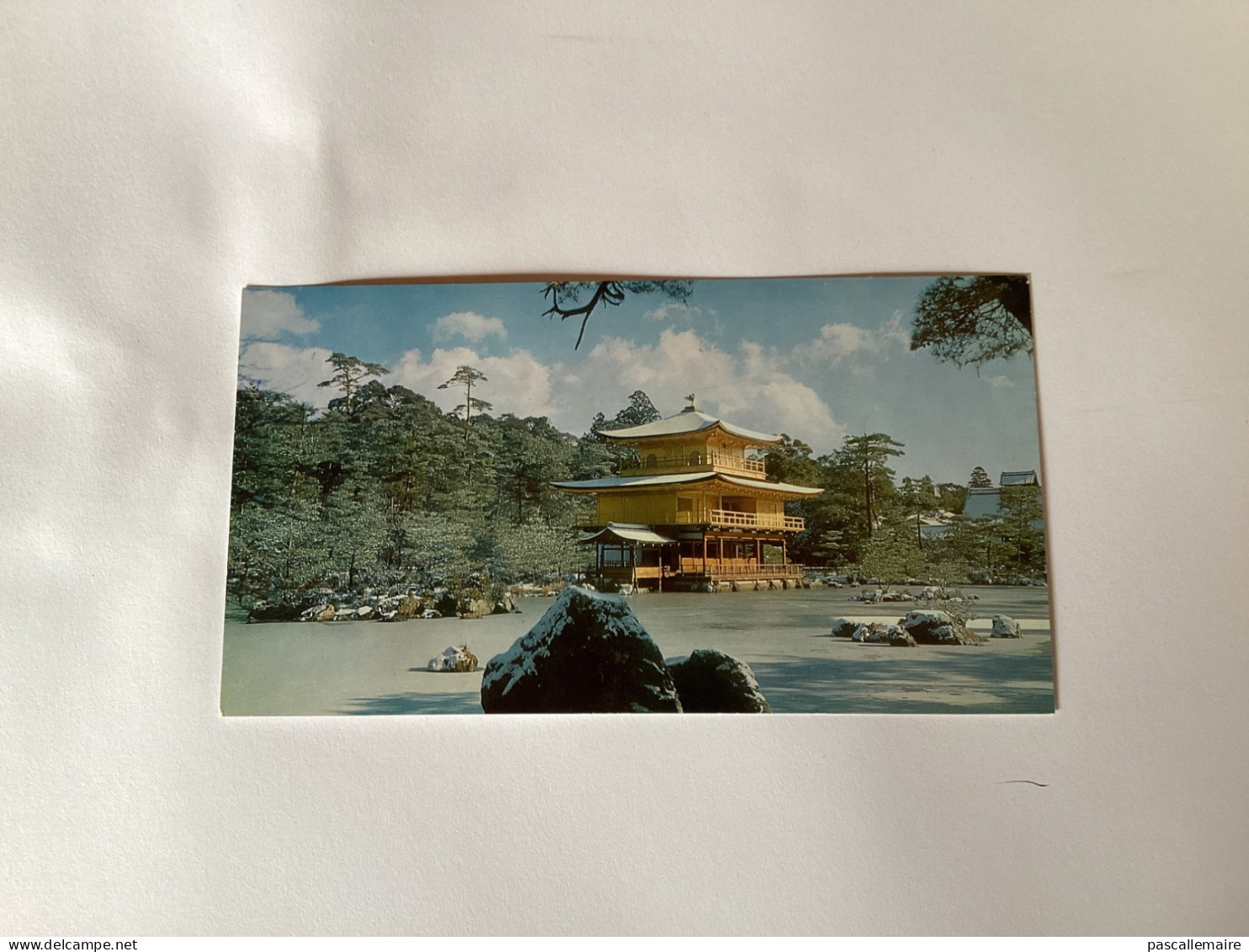 8 cartes postales gardens in Kyoto dans les années 1960