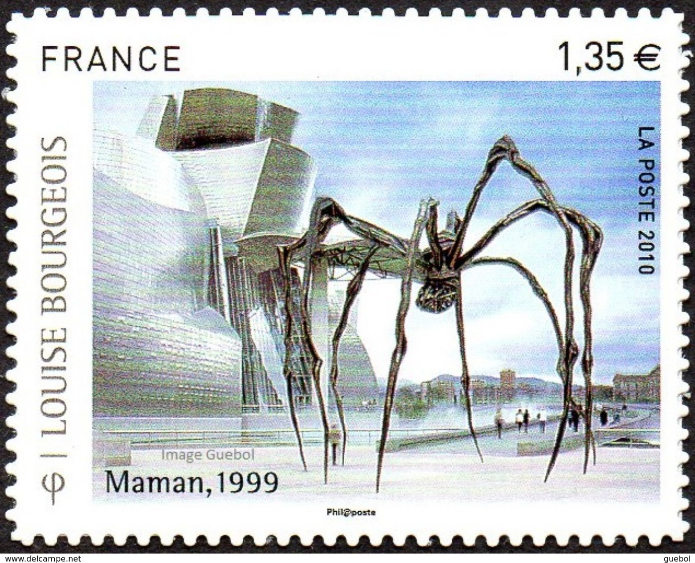 France Autoadhésif N°  471 **au Modèle 4492 - Louise BOURGEOIS - Maman, "araignée Géante" - Ungebraucht