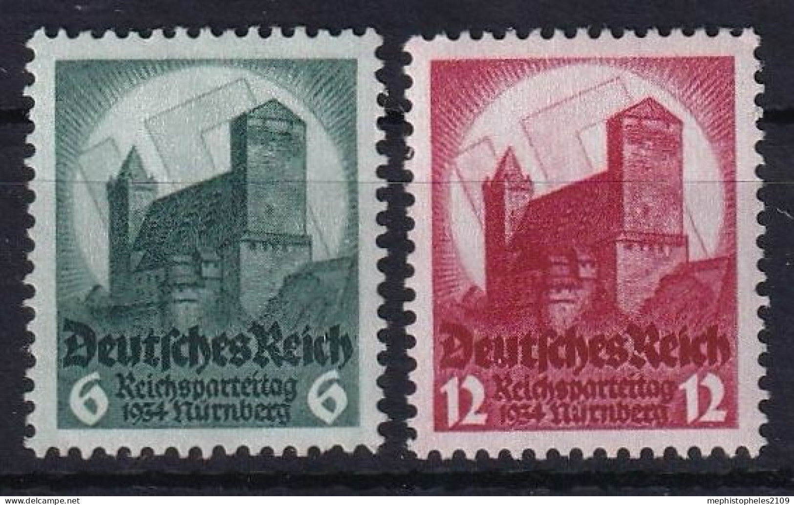 DEUTSCHES REICH 1934 - MNH - Mi 546, 547 - Nuevos