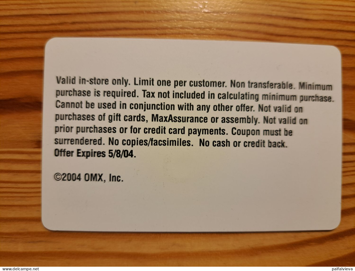 Office Max Customer Card USA - Other & Unclassified