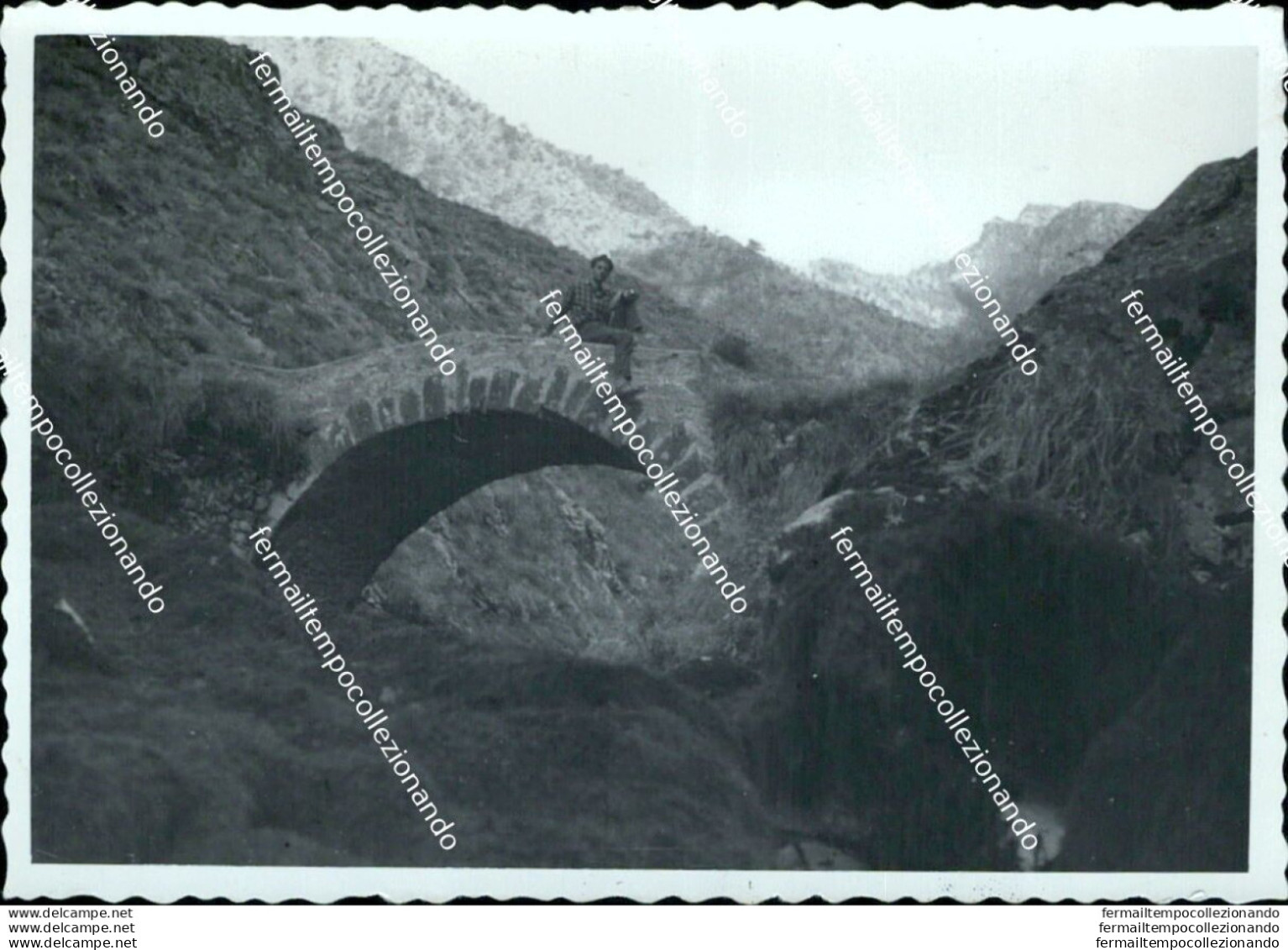 Az683  Foto Privata Equi Terme Frazione Di  Di Fivizzano  1954 Massa Carrara - Massa