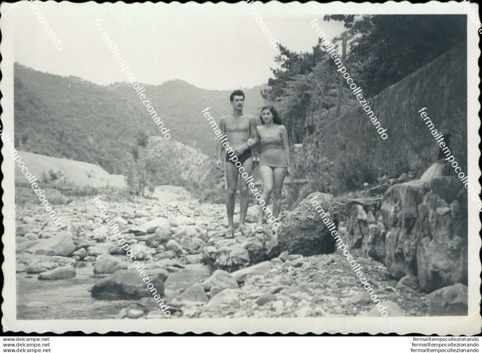 Az707 Foto Privata Equi Terme Frazione Di Di Fivizzano 1954 Massa Carrara - Massa