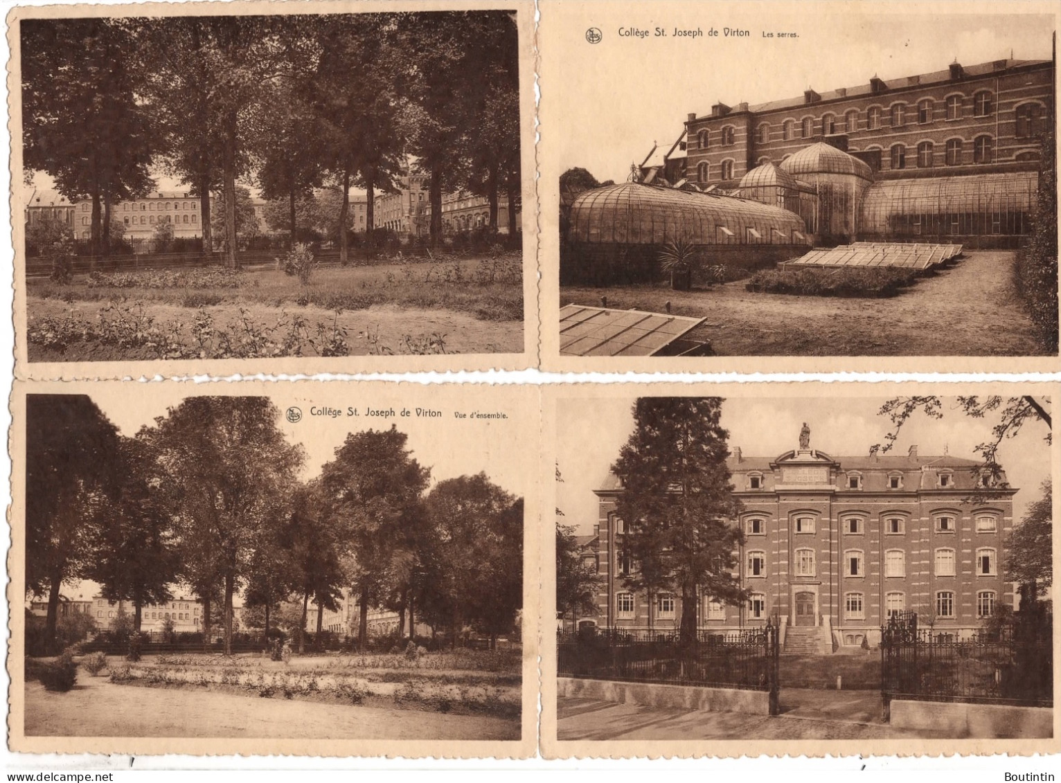 Virton Collège St Joseph Lot De 19 Cartes Postales - Virton