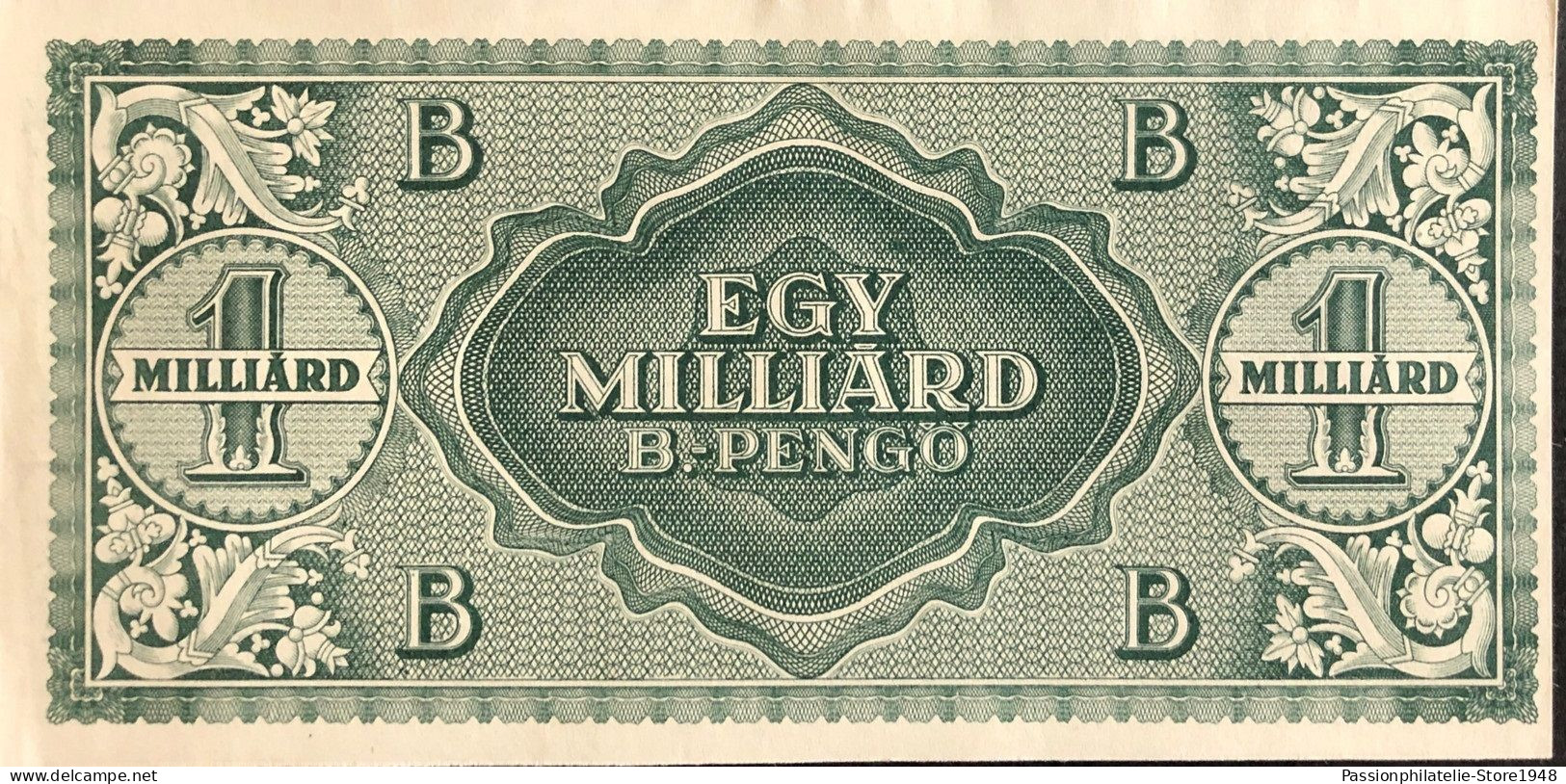 Hungary 1 Milliard B-Pengö, P-137 (3.6.1946) - About Uncirculated - Hungary