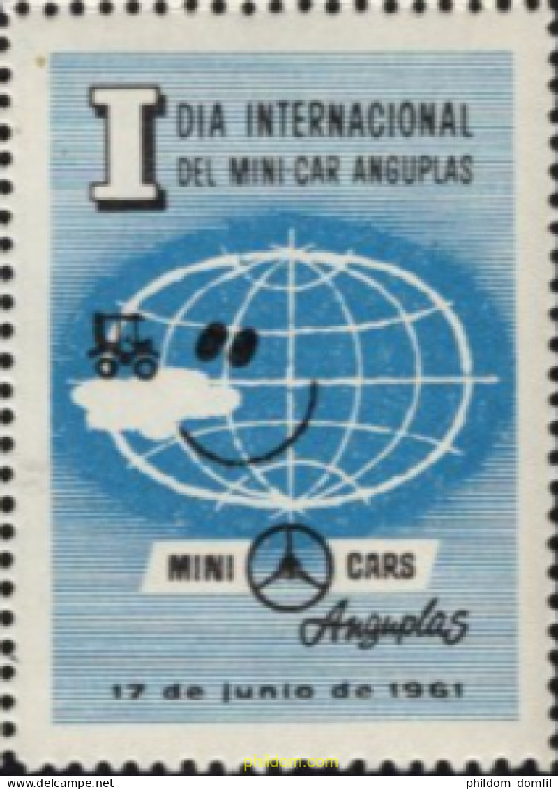 721009 MNH ESPAÑA Viñetas 1961 I DIA INTERNACIONAL DELMINI CAR ANGUPLAS - Neufs