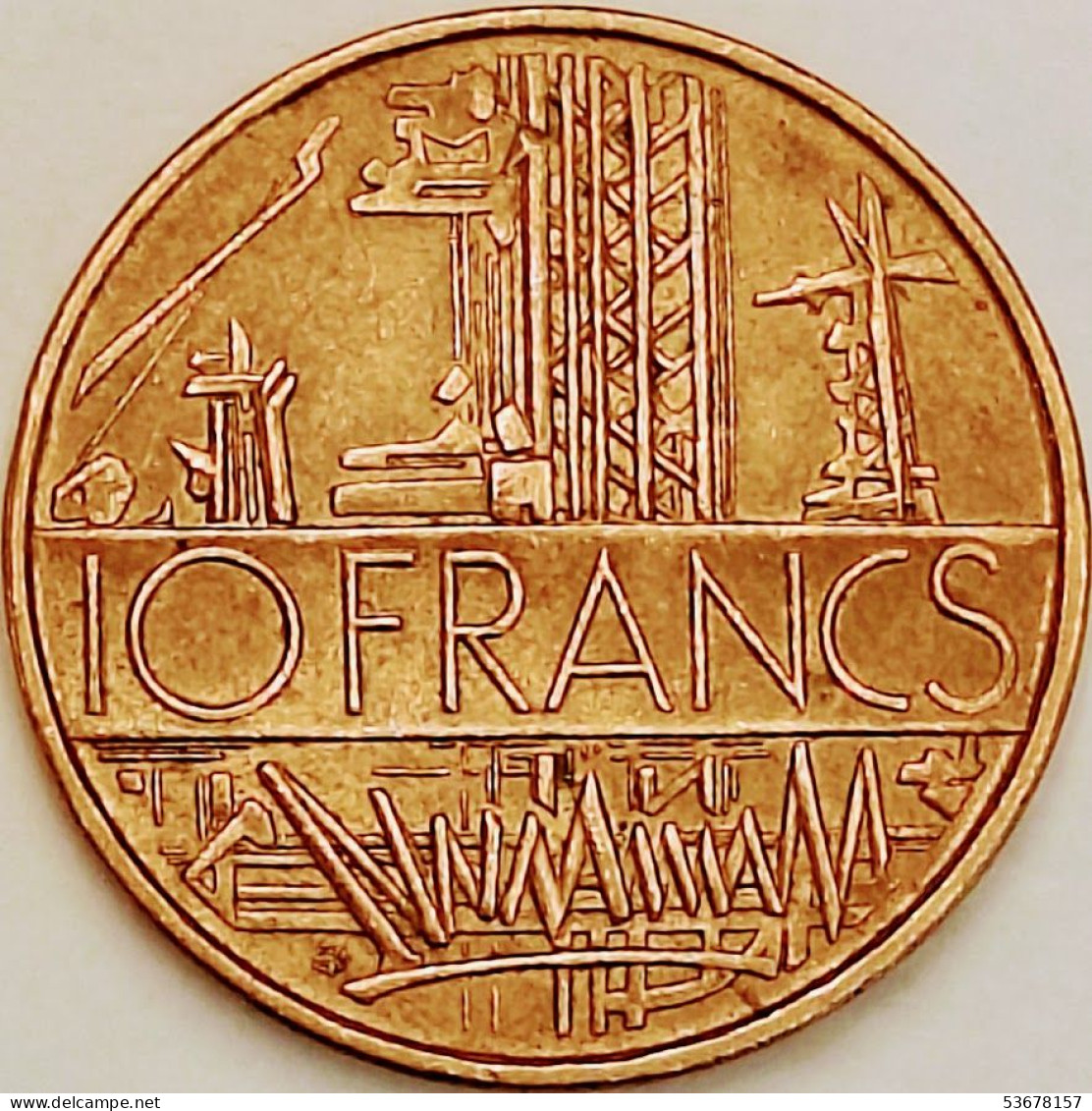 France - 10 Francs 1975, KM# 940 (#4347) - 10 Francs