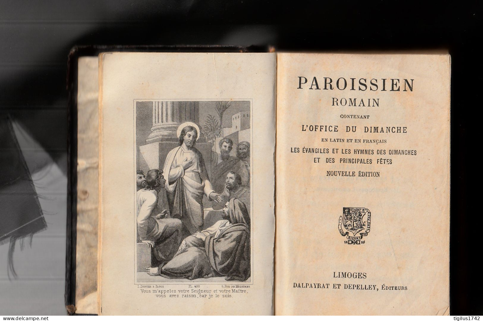 Missel. Paroissien Romain. Dalpayrat Et Depelley, éd. Limoges, Non Daté, XIXème - 1801-1900