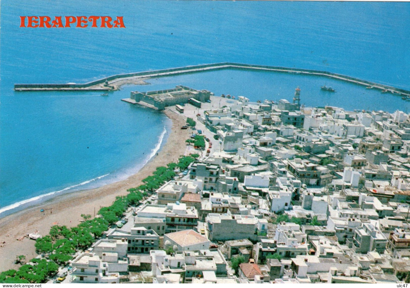 - GRECE. - CRETE. - IERAPETRA. - Scan Verso - - Grecia