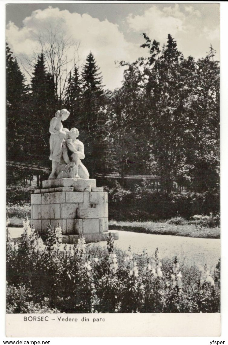 Borsec Health Resort - View Of The Park - Rumania