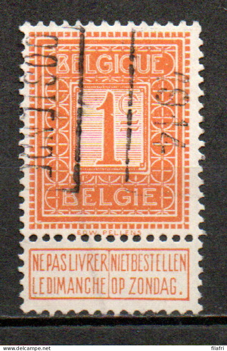 2312 Voorafstempeling Op Nr 108 - OOSTENDE 1914 - Positie B - Roller Precancels 1910-19