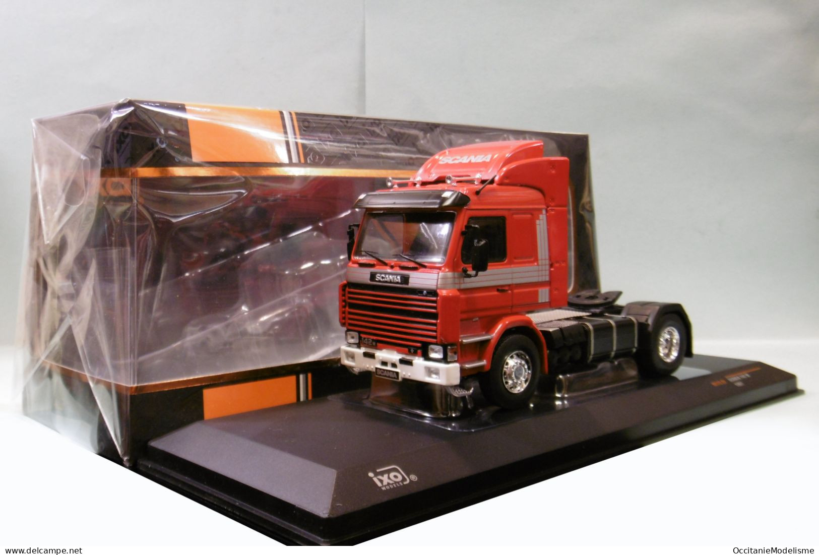 Ixo - Camion SCANIA 142 M 1981 Rouge Réf. TR173 NBO Neuf 1/43 - Ixo