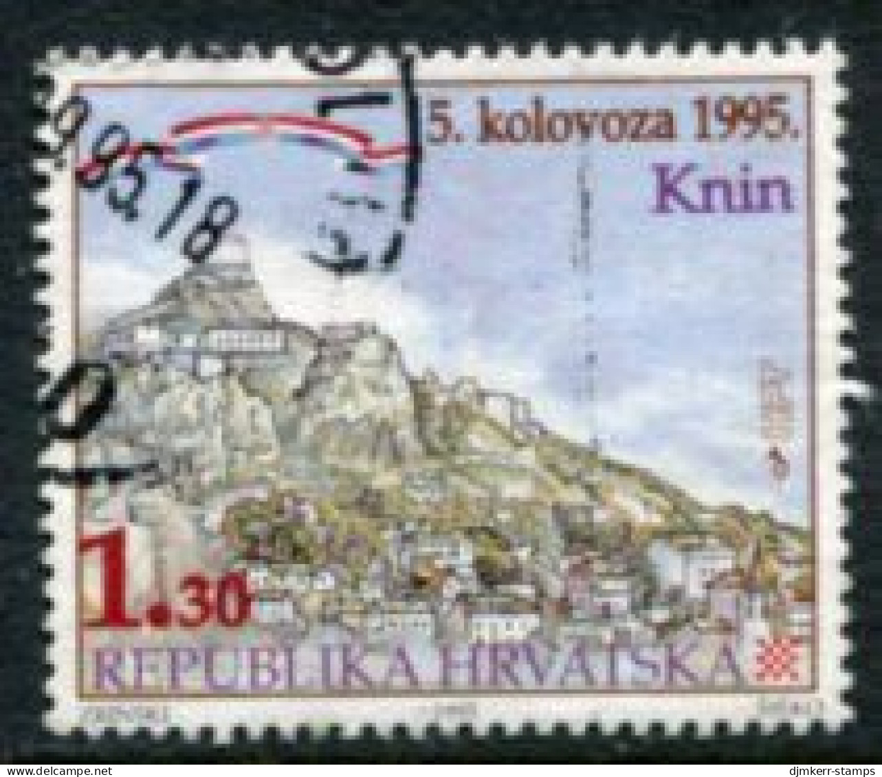 CROATIA 1995 Liberation Of Knin Used.  Michel 330 - Croacia