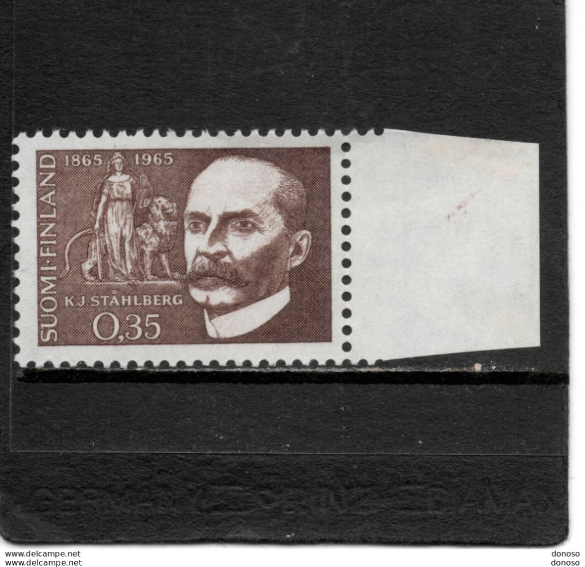 FINLANDE 1965 Stahlberg Premier Président Yvert 568 NEUF** MNH - Unused Stamps