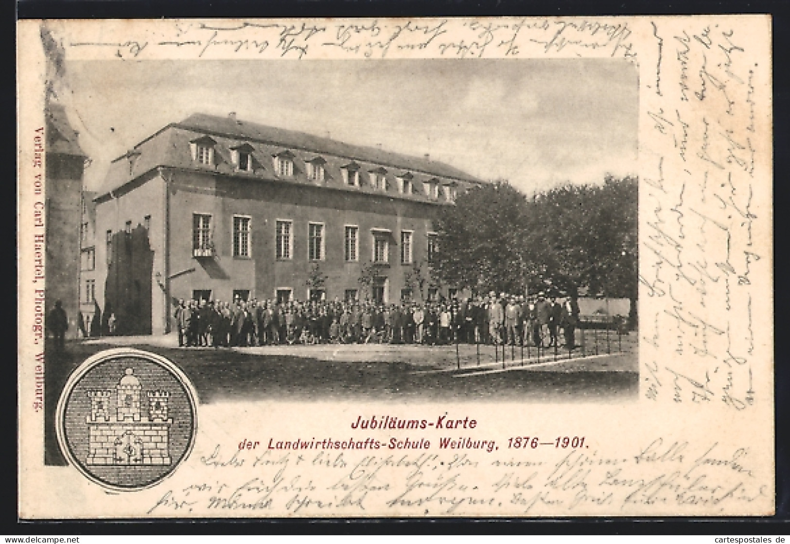 AK Weilburg, An Der Landwirtschafts-Schule, Jubiläum 1876-1901  - Weilburg