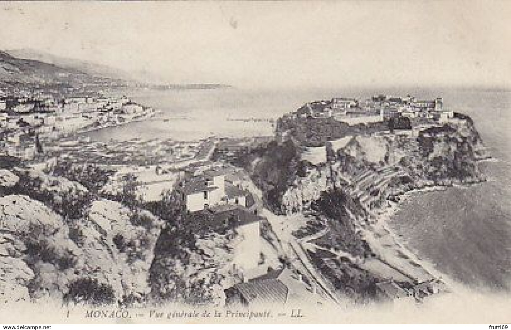 AK 215238 MONACO - Vue Générale - Panoramische Zichten, Meerdere Zichten