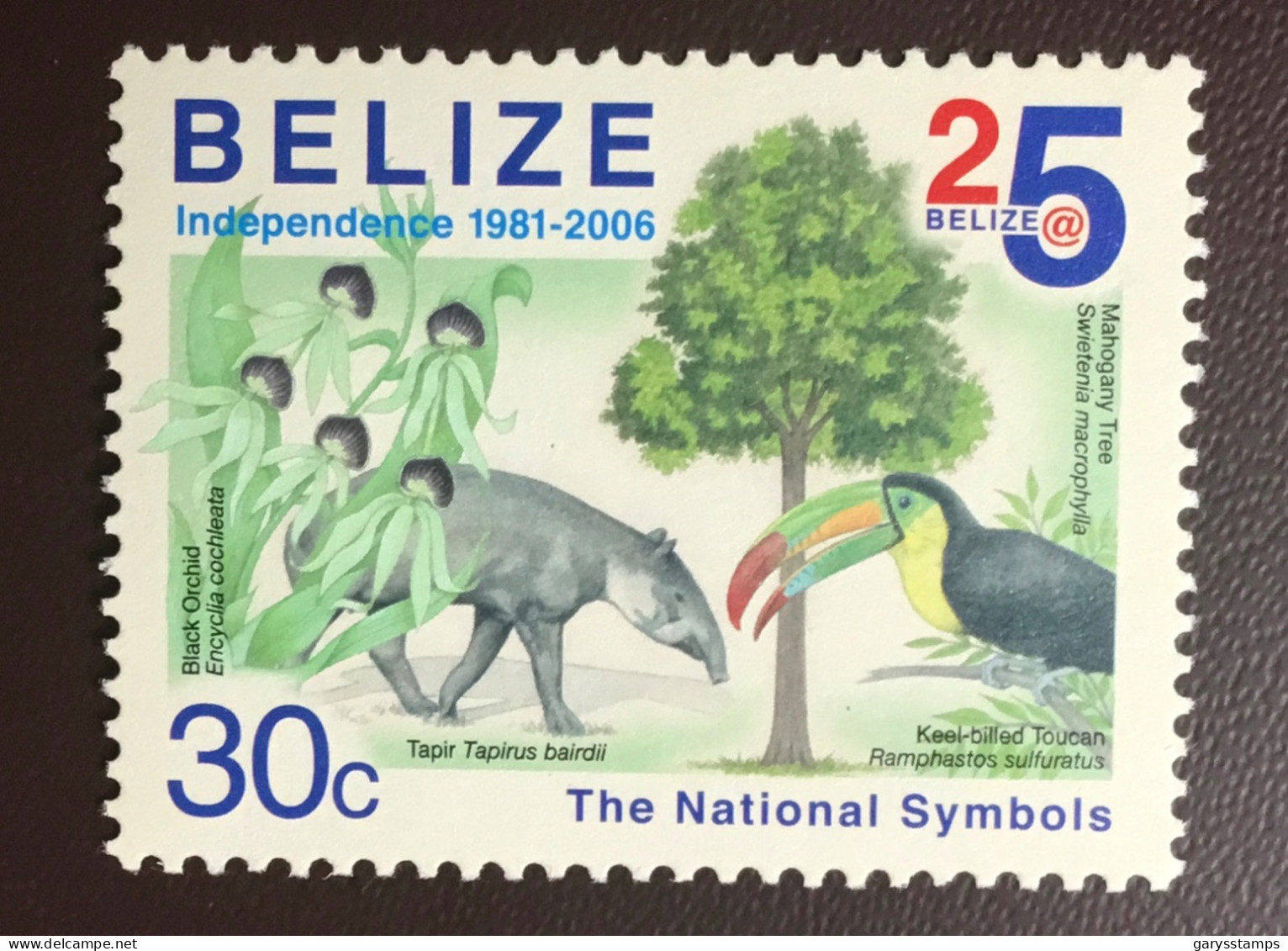 Belize 2006 30c Independence Anniversary Birds Animals Orchids Trees MNH - Altri & Non Classificati