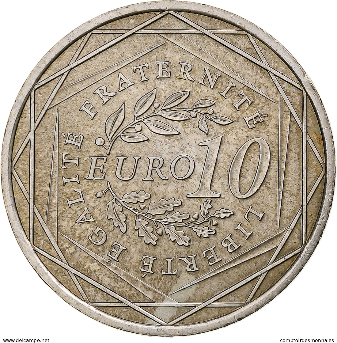 France, 10 Euro, Semeuse, 2009, Monnaie De Paris, Argent, TTB+ - France