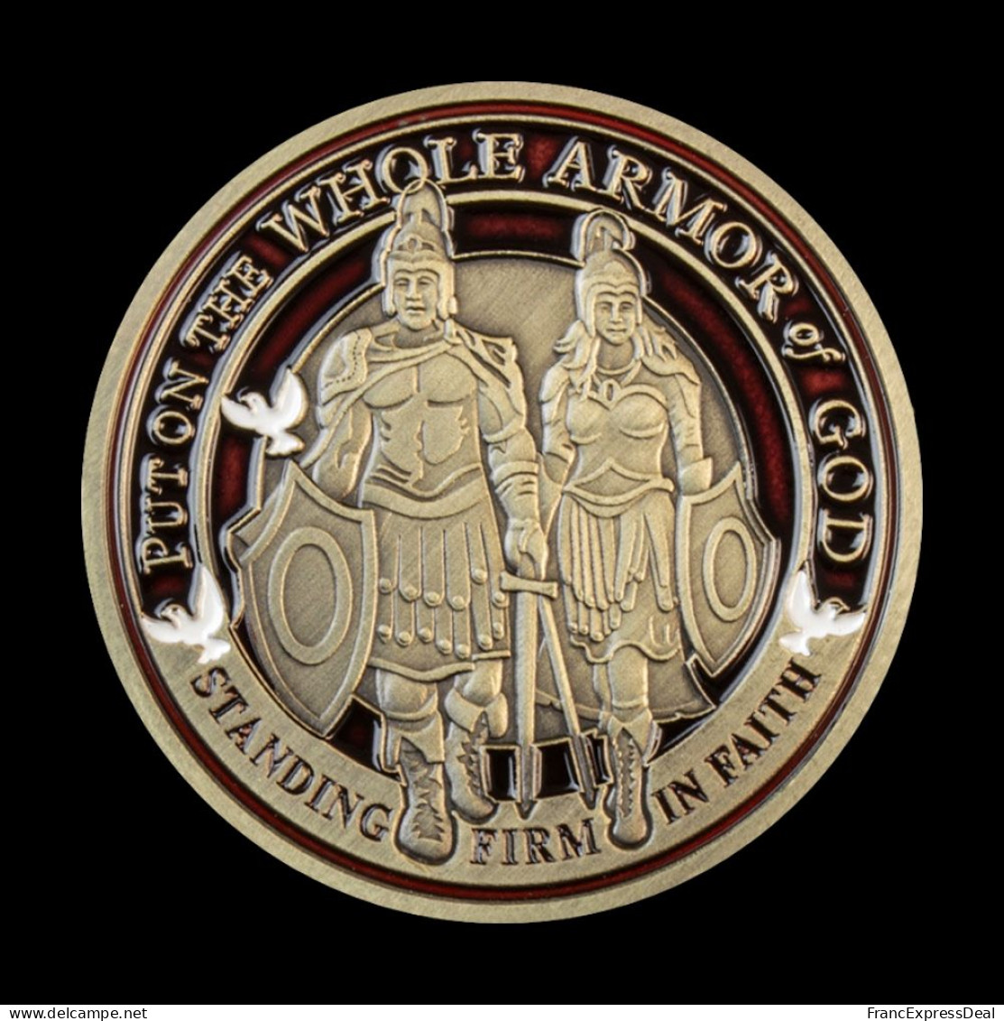 Pièce Médaille NEUVE - Armor Of God Ephesians 6:11 - Altri & Non Classificati