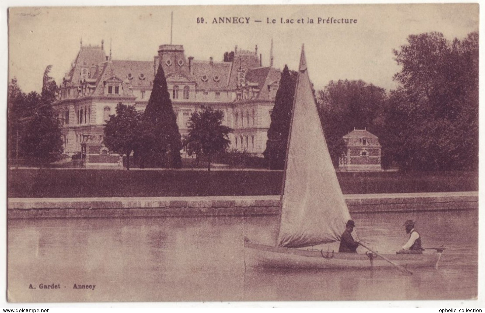 France - 74 - Annecy - Le Lac Et La Préfecture - 6868 - Annecy