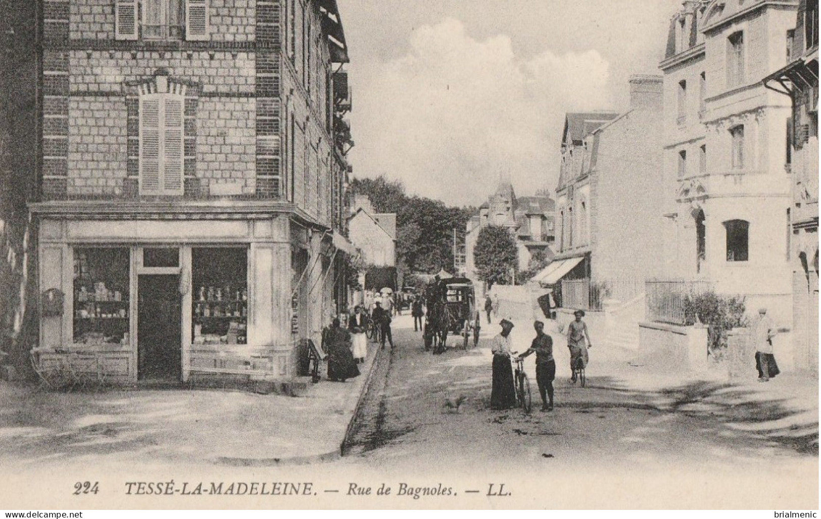 TESSE La MADELEINE  Rue De Bagnoles - Autres & Non Classés