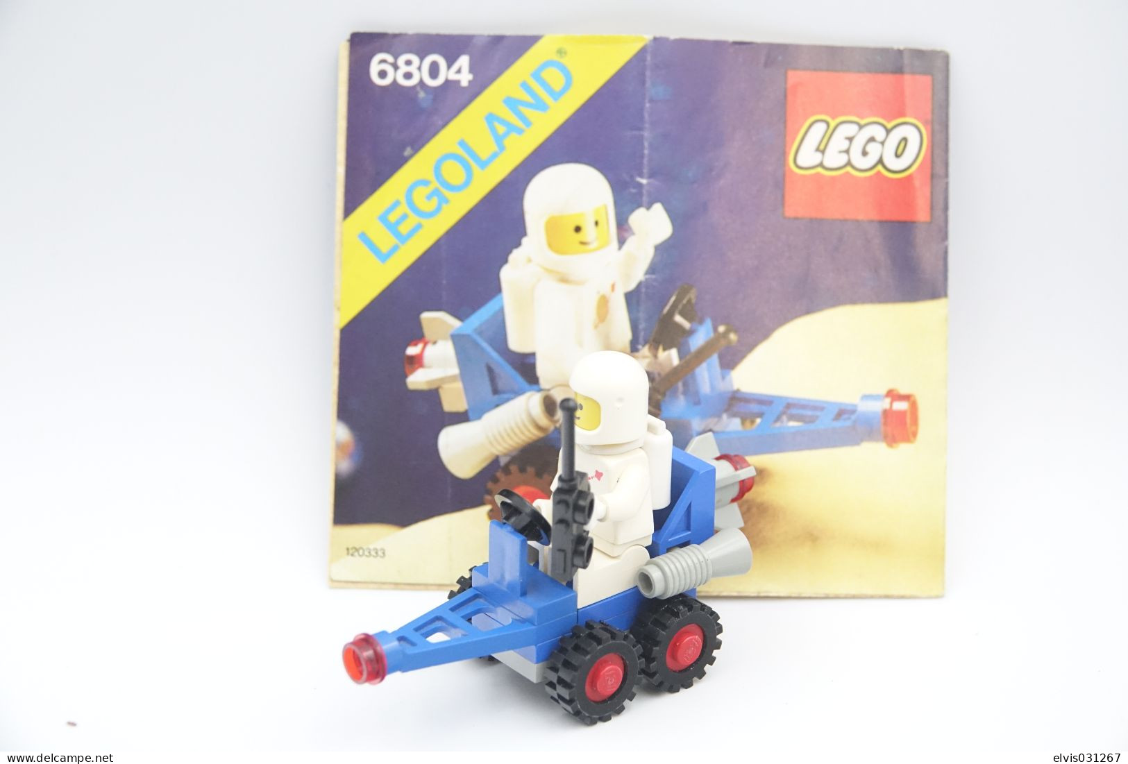 LEGO - 6804 Surface Rover With Instruction Manual - Original Lego 1984 - Vintage - Catalogs