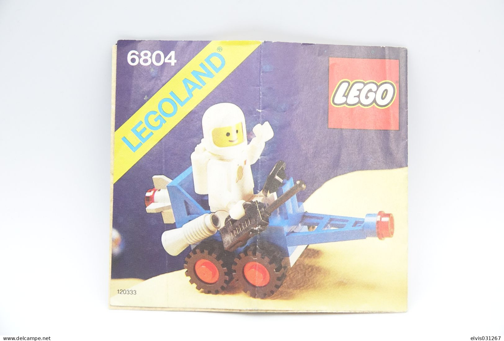 LEGO - 6804 Surface Rover With Instruction Manual - Original Lego 1984 - Vintage - Catalogs