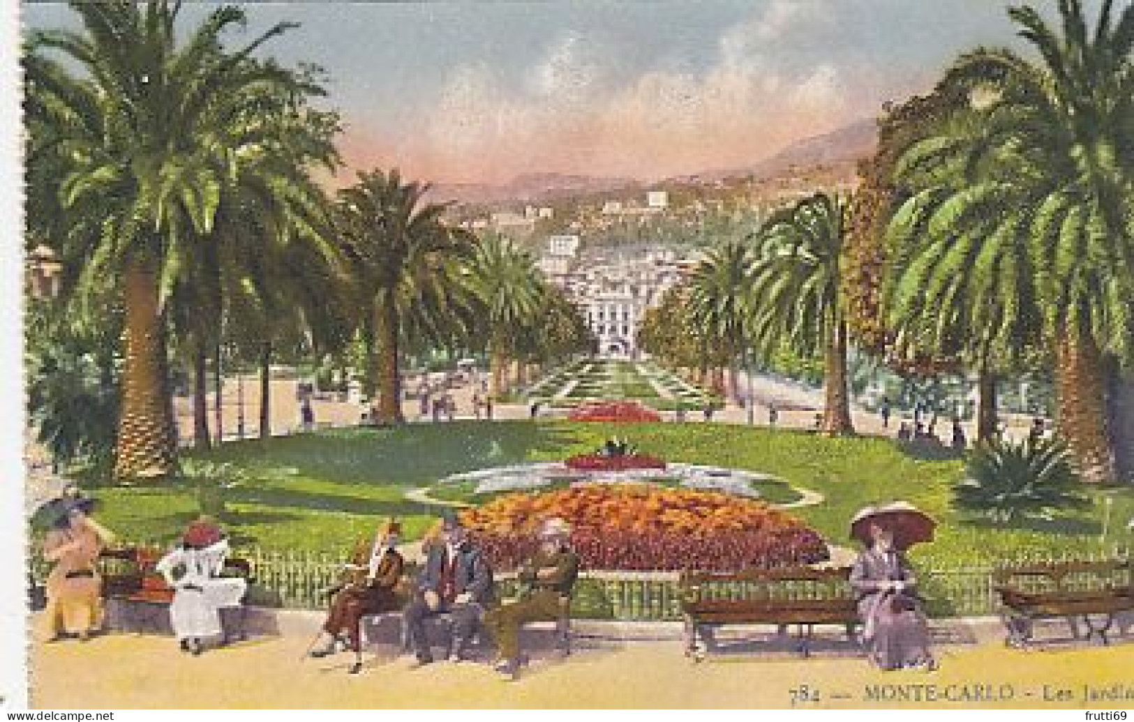 AK 215242 MONACO - Monte-Carlo - Les Jardins - Monte-Carlo