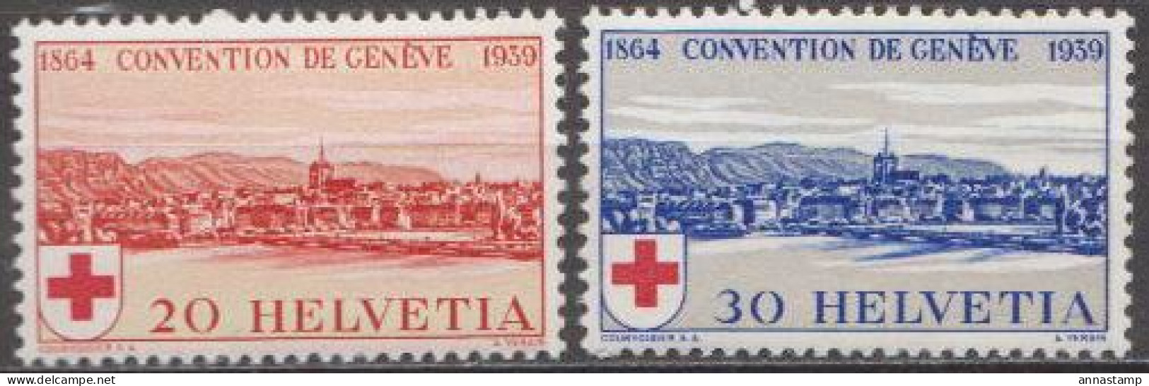 Switzerland MNH Set - Red Cross
