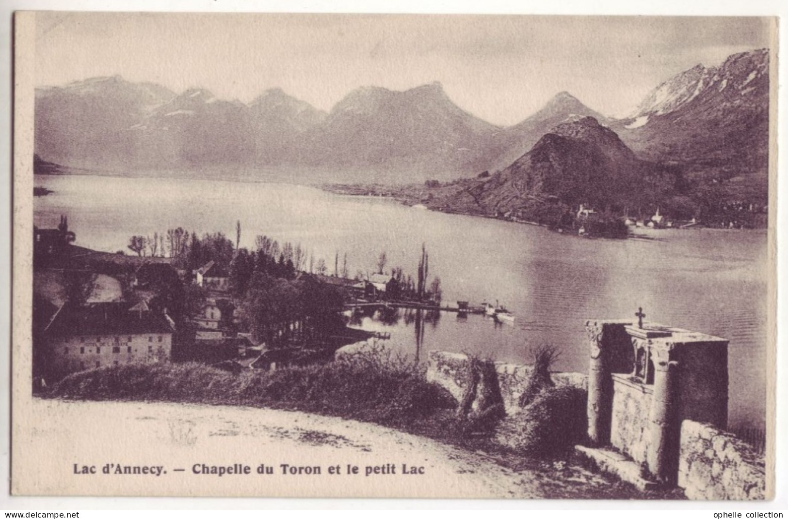 France - 74 - Annecy - Chapelle Du Toron Et Le Petit Lac - 6870 - Annecy