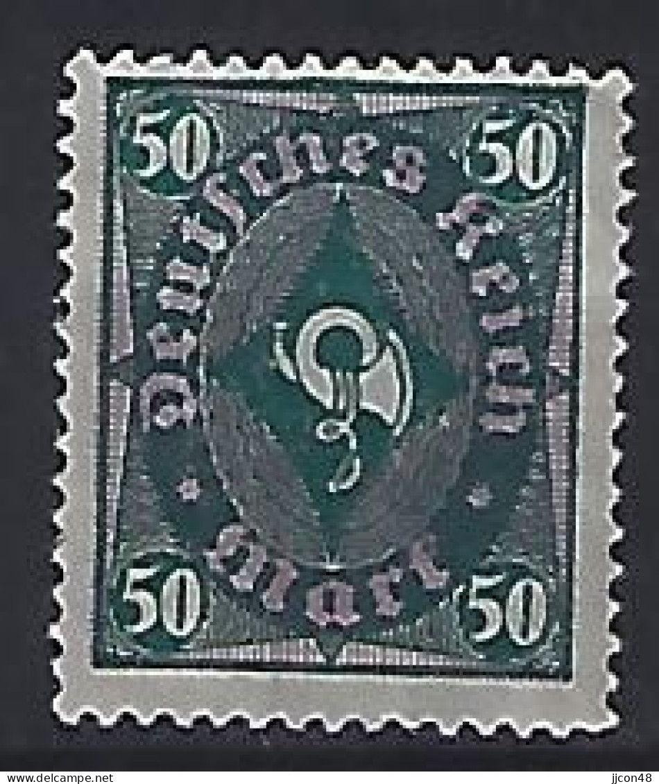 Germany 1922 Juni/Dez Posthorn (*) MM  Mi.209 - Neufs