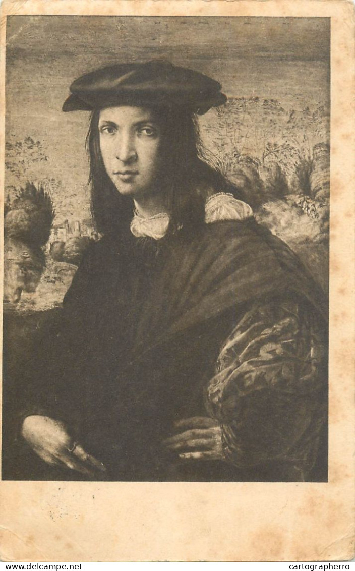 Postcard Painting Franciabigio Eines Jungen Mannes - Schilderijen