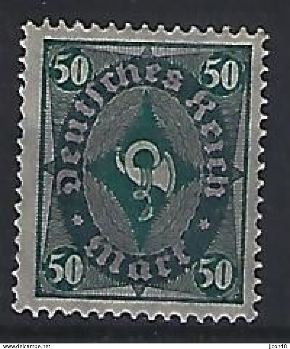 Germany 1922 Juni/Dez Posthorn (*) MNG  Mi.209 - Neufs