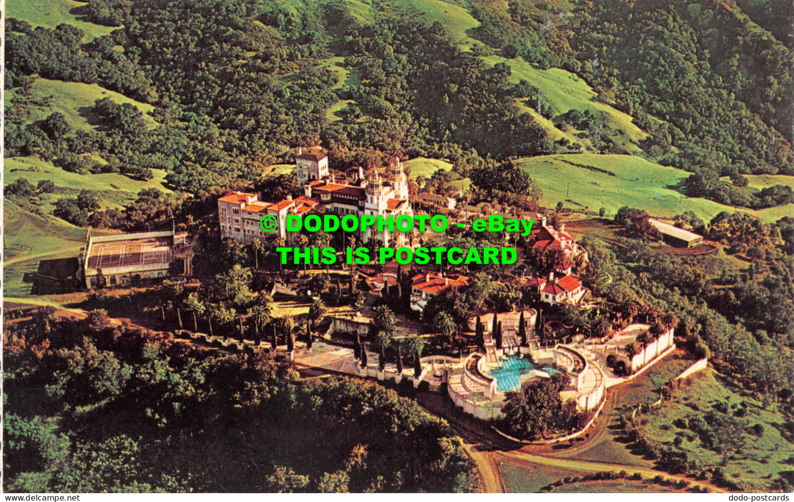 R517711 California. San Simeon. Aerial View Of Hearst Castle And Grounds. Smith - Mondo