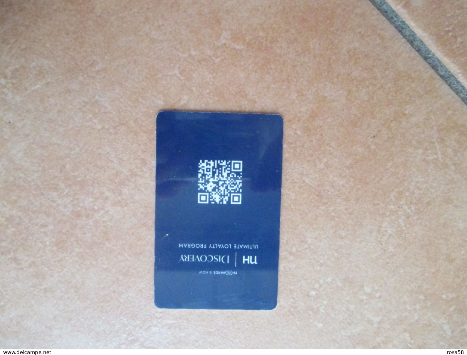 Albergo Hotel NH Ultimate Loyalty Program  Award Is Now TESSERA Plastica Proximity Card - Toegangskaarten