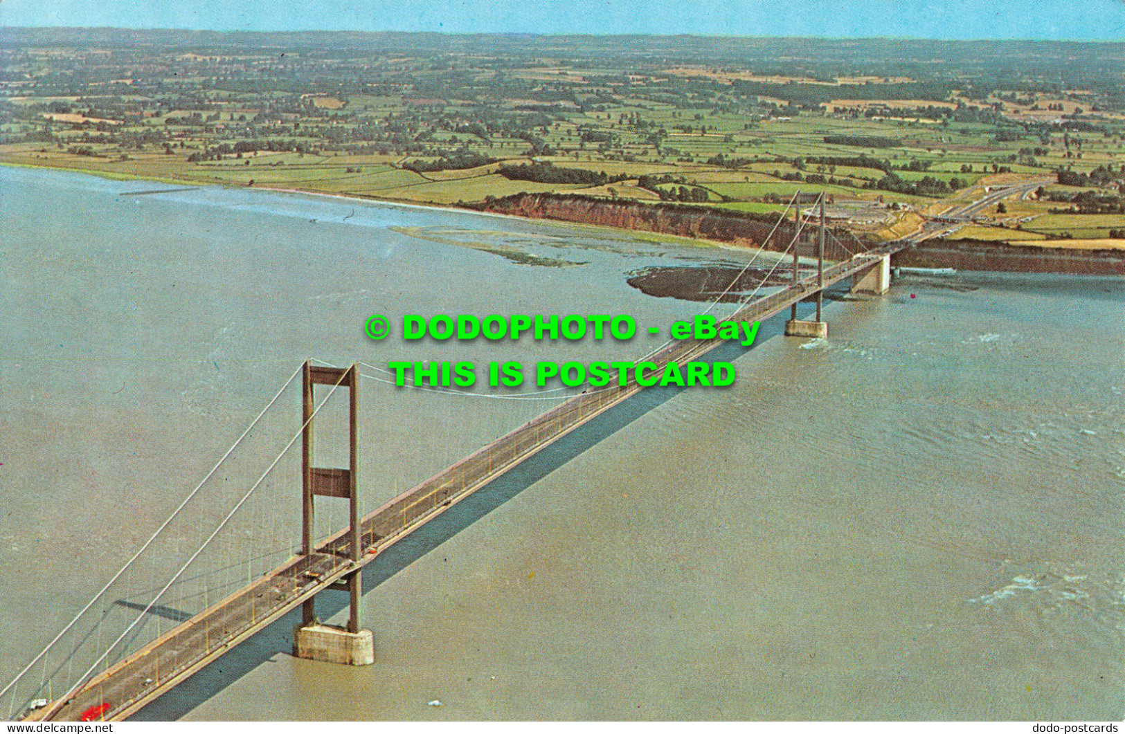 R517748 The Severn Bridge. Postcard - Mundo