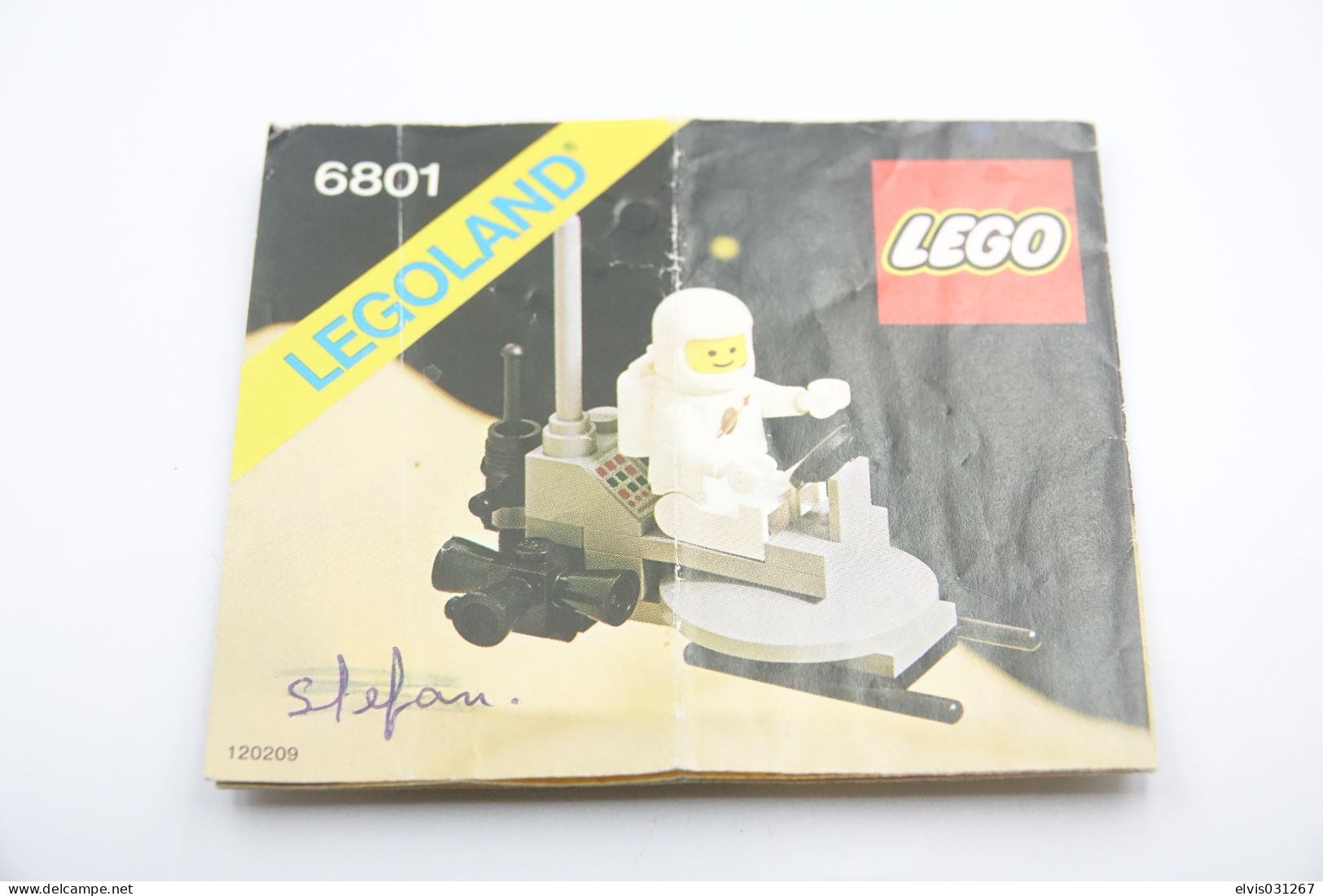 LEGO - 6801 Moon Buggy With Instruction Manual - Original Lego 1981 - Vintage - Cataloghi