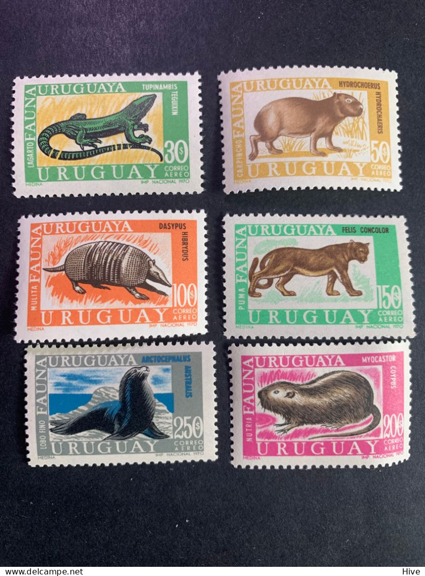 Uruguay 1970 Fauna MNH - Uruguay