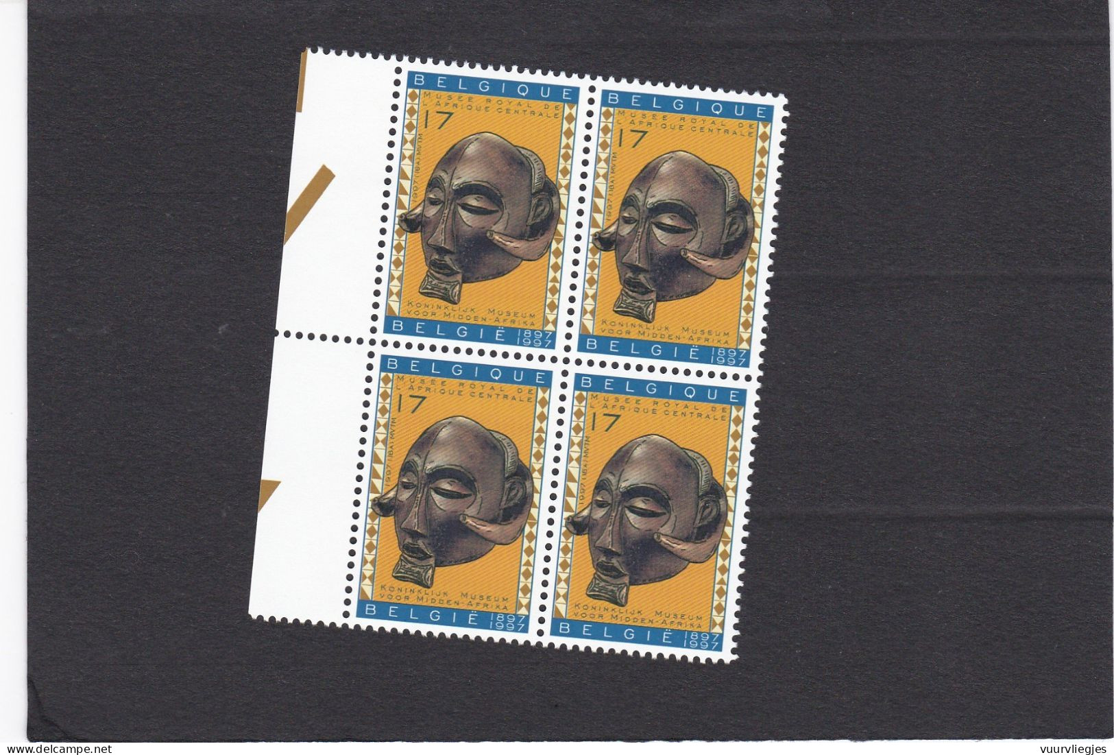 1997 - Belgium - Ongebruikt / Mint - Blok Van 4 - Unused Stamps