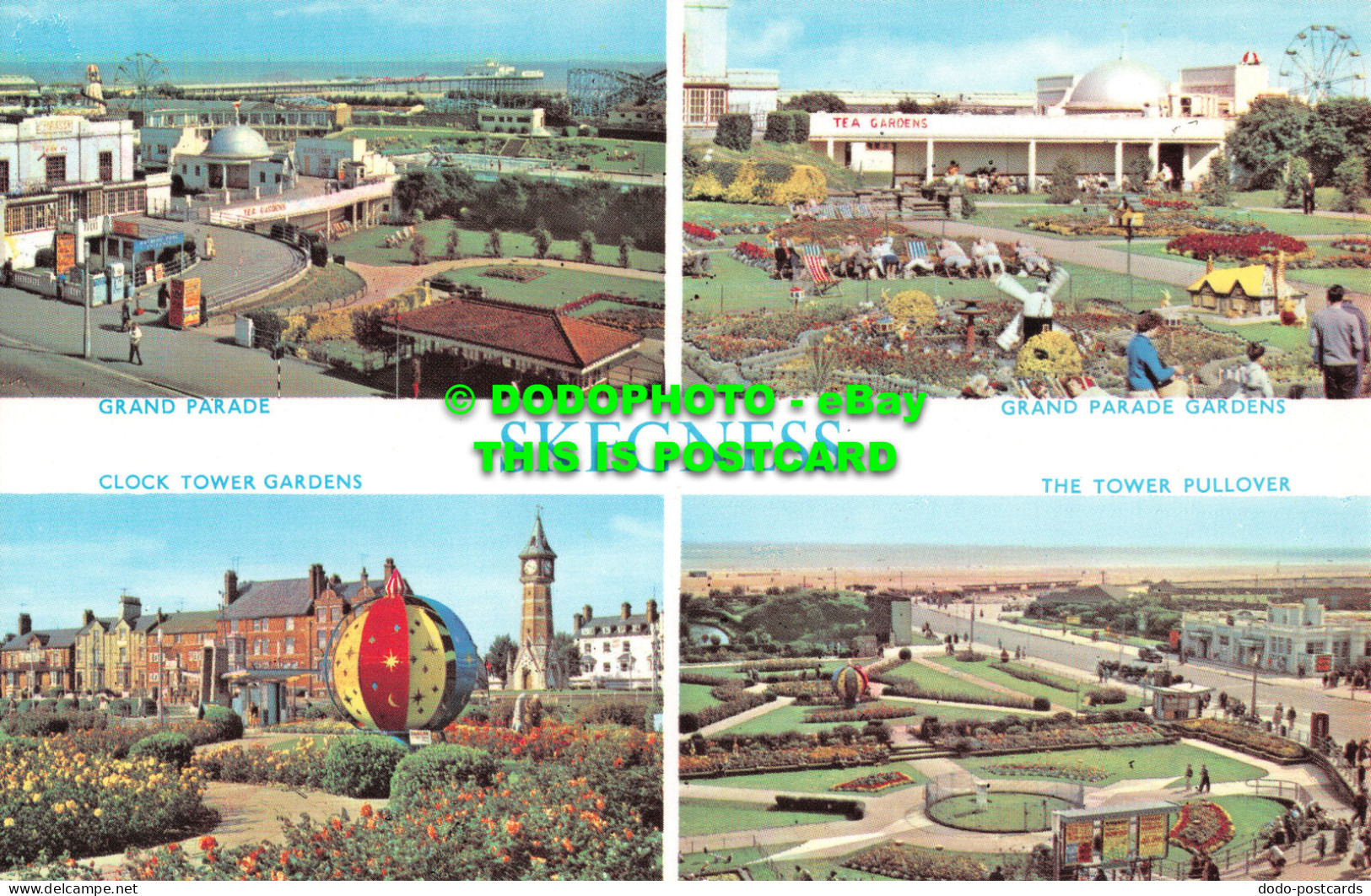 R517761 Skegness. Grand Parade. The Tower Pullover. Clock Tower Gardens. Multi V - Mundo