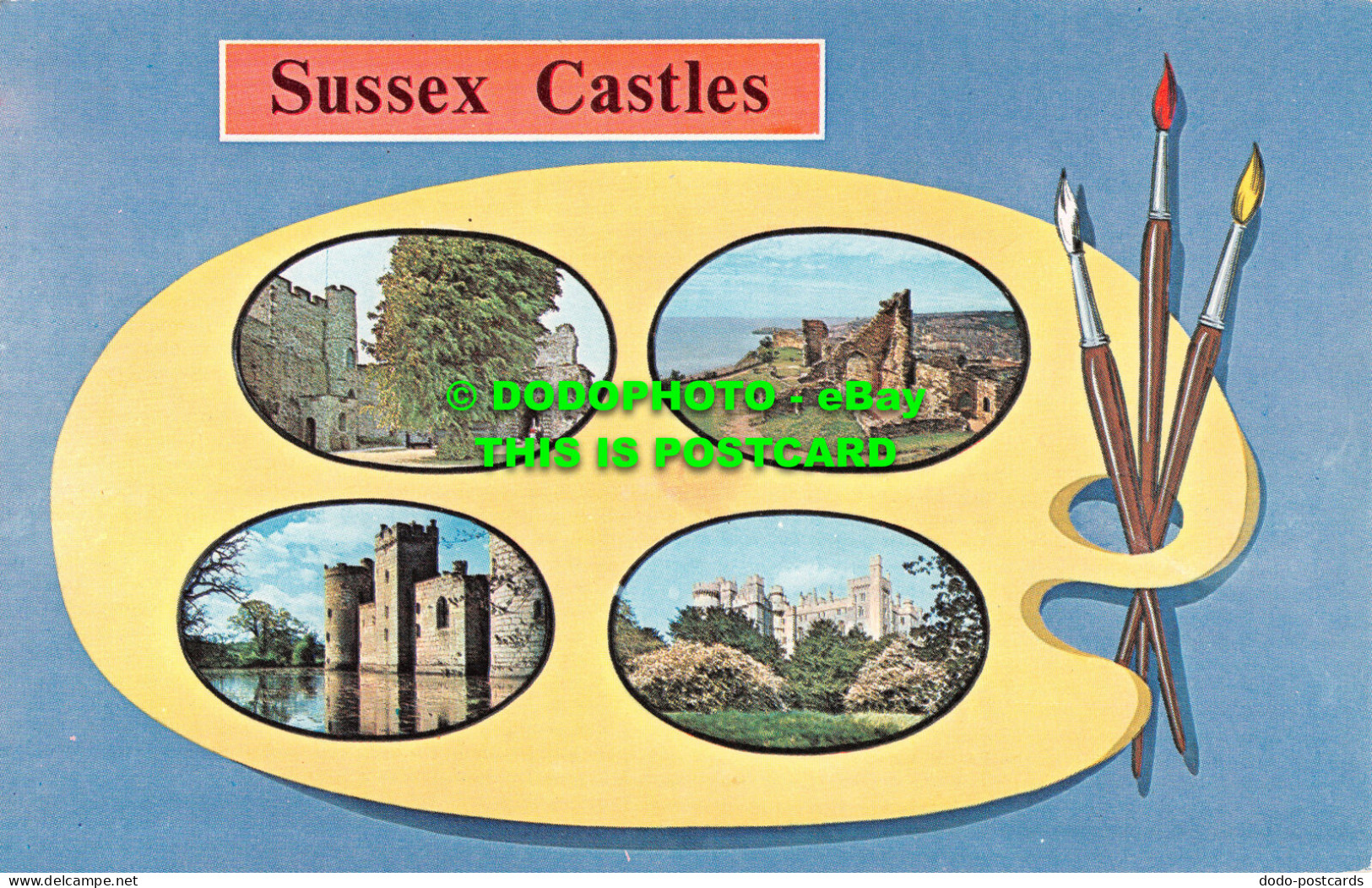 R517766 Sussex Castle. Lewes Castle. Bodiam Castle. Hastings Castle. Arundel Cas - Mondo